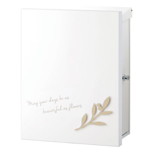 郵便ポスト・ブランシェットプラス ノワ（ティー/壁付け）[P-1133]【あす楽対応不可】【全品送料無料】