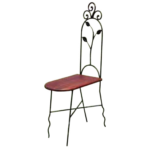 スリムチェアN型 34241（室内用）ジャービス商事［F-740］ 【送料無料】 ガーデンテーブル ガーデンチェア ガーデンファニチャー