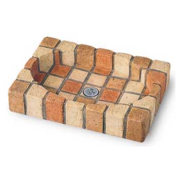 立水栓・水栓柱：オーバルパン（水受け）（ミックス）[W-455]【fsp2124-6f】【あす楽対応不可】【全品送料無料】のサムネイル