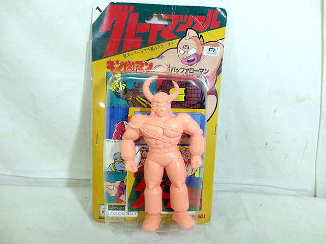 新品 バンダイ キン肉マン グレートマッスル 超スーパーリアル超人シリーズ バッファローマン 未開封のサムネイル