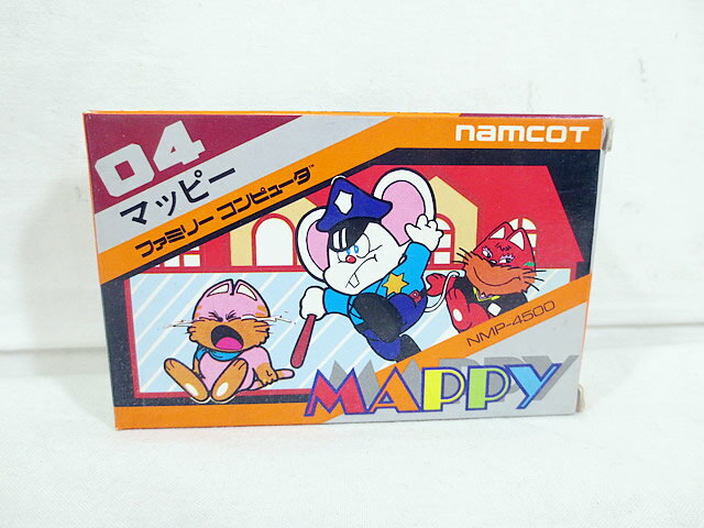 美品　ナムコ　FC　ファミコン　MAPPY マッピー