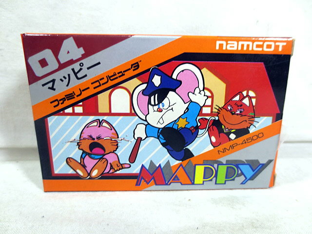 美品　FC ファミコン MAPPY　マッピー