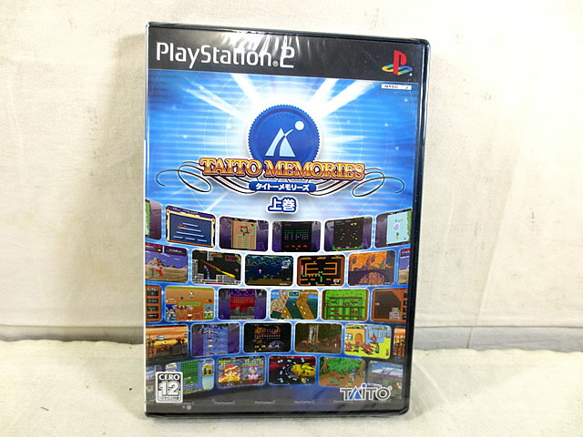 新品　PS2　PlayStation2 タイトーメモリーズ 上巻　未開封