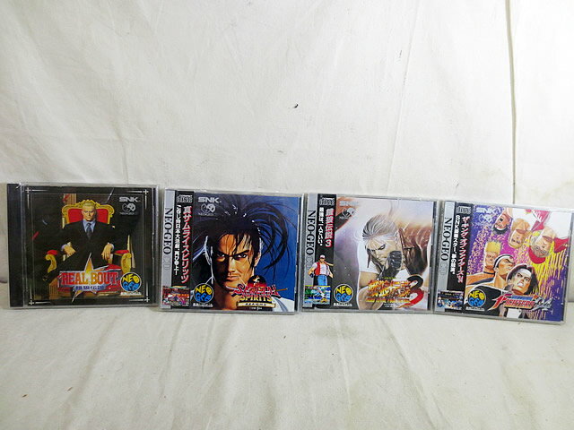 美品　ネオジオCD NEOGEO CD　リアルバウト　餓狼伝説 真サムライスピリッツ　ザ・キング・オブ・ファイターズ'94