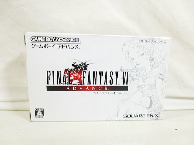 新品同様 ゲームボーイアドバンス GBA ファイナルファンタジー6