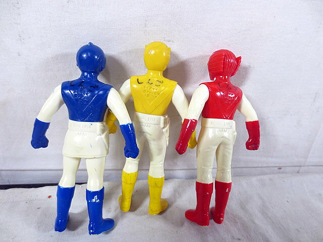 バンダイ　超獣戦隊 ライブマン レッドファルコン　イエローライオン　ブルードル...