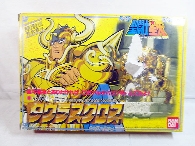 美品　バンダイ 聖闘士星矢 黄金聖衣 聖闘士聖衣大系 タウラスクロス