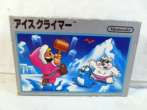 美品 任天堂 FC ファミコン アイスクライマー 美品 任天堂 FC ファミコン アイスクライマー