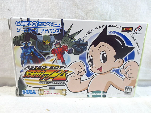 美品 SEGA GBA ゲームボーイアドバンス 鉄腕アトム アトムハートの秘密