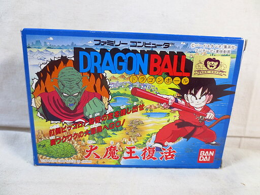 美品 バンダイ ファミコン FC ドラゴンボール 大魔王復活 美品 バンダイ ファミコン FC ドラゴンボール 大魔王復活