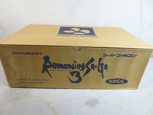 新品 スーパーファミコン SFC ロマンシングサガ3 新品 スーパーファミコン SFC ロマンシングサガ3