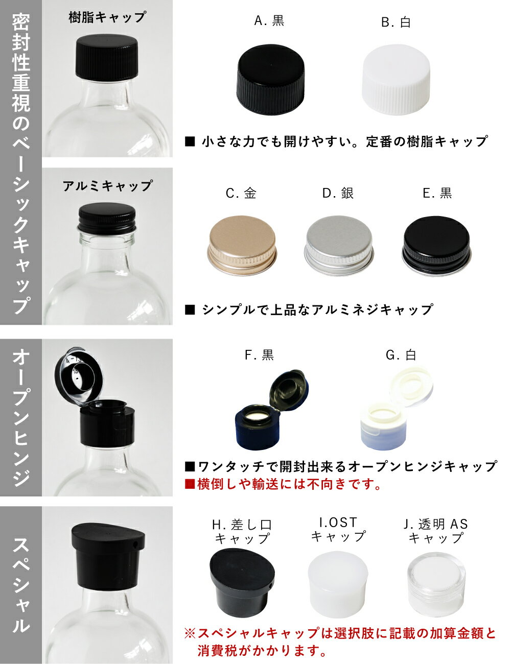 【期間限定！10%OFFクーポン！】 酒瓶 ふた付 10本入【SL-100 丸瓶】ガラス瓶 保存...