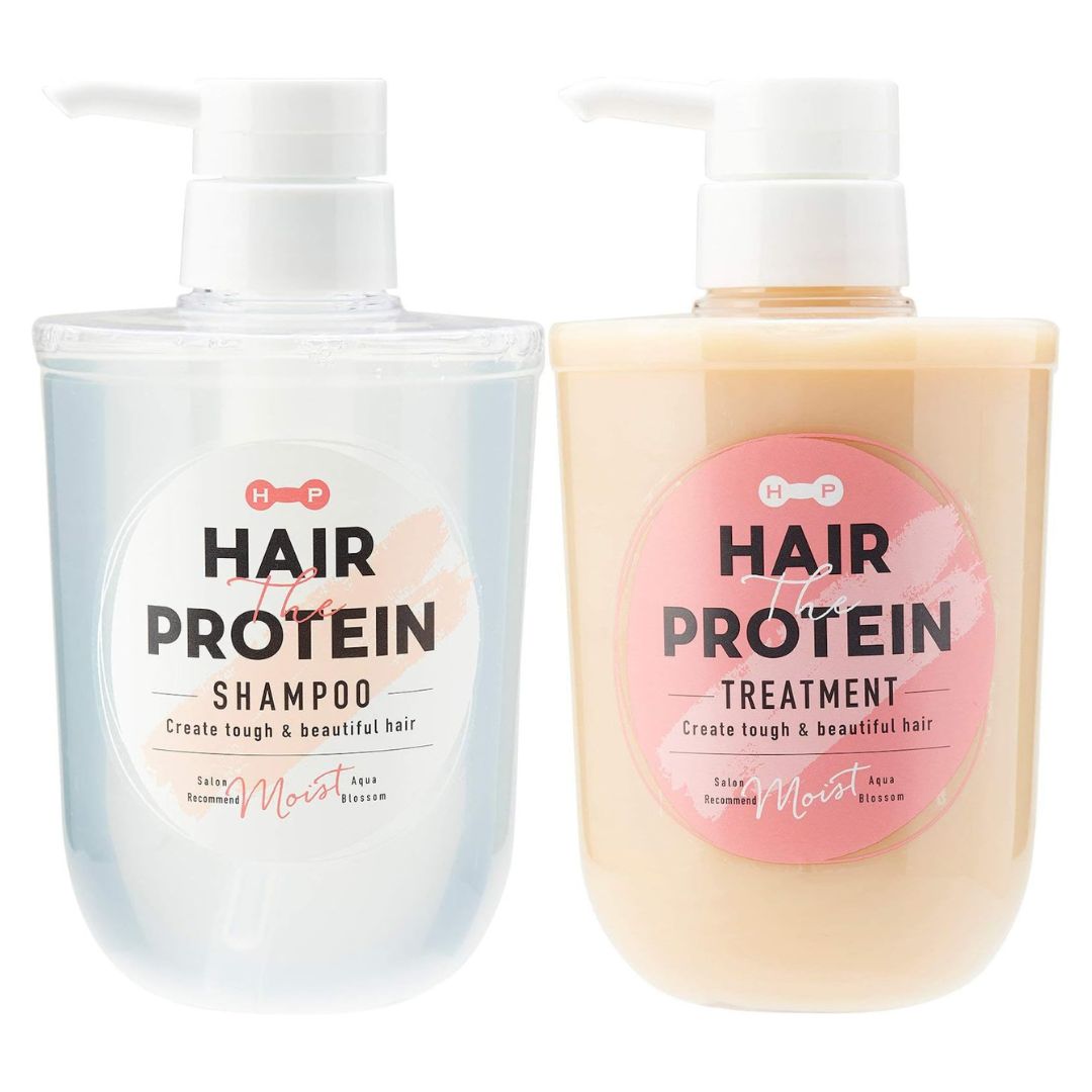 ヘアザプロテイン シャンプー トリートメント セット モイスト コスメテックスローランド 各460mL