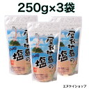 屋我地島の塩 250g×3袋 天日干し 平窯 鉄窯 天然塩 沖縄のお塩 沖縄ベルク 沖縄お土産 天日塩 ミネラル 鉄分