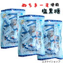 ぬちまーす使用 塩黒糖 90g×3袋 海邦商事 沖縄の海が育んだ大自然の恵み ネラルたっぷり 塩黒糖 沖縄旅行 沖縄観光 沖縄お土産
