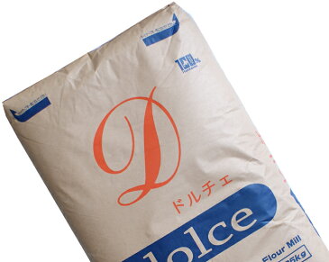 薄力粉 ドルチェ 業務用 25Kg 【北海道産小麦 菓子用粉 江別製粉】