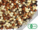オーガニック ミックスキヌア [有機JAS認証] 500g-3kg 送料無料 organic mix quinoa 認証 Kosher BRC Vegan NonGMO ACO USDA トリコロール キノア きぬあ 有機キヌア 雑穀 シェフズチョイス