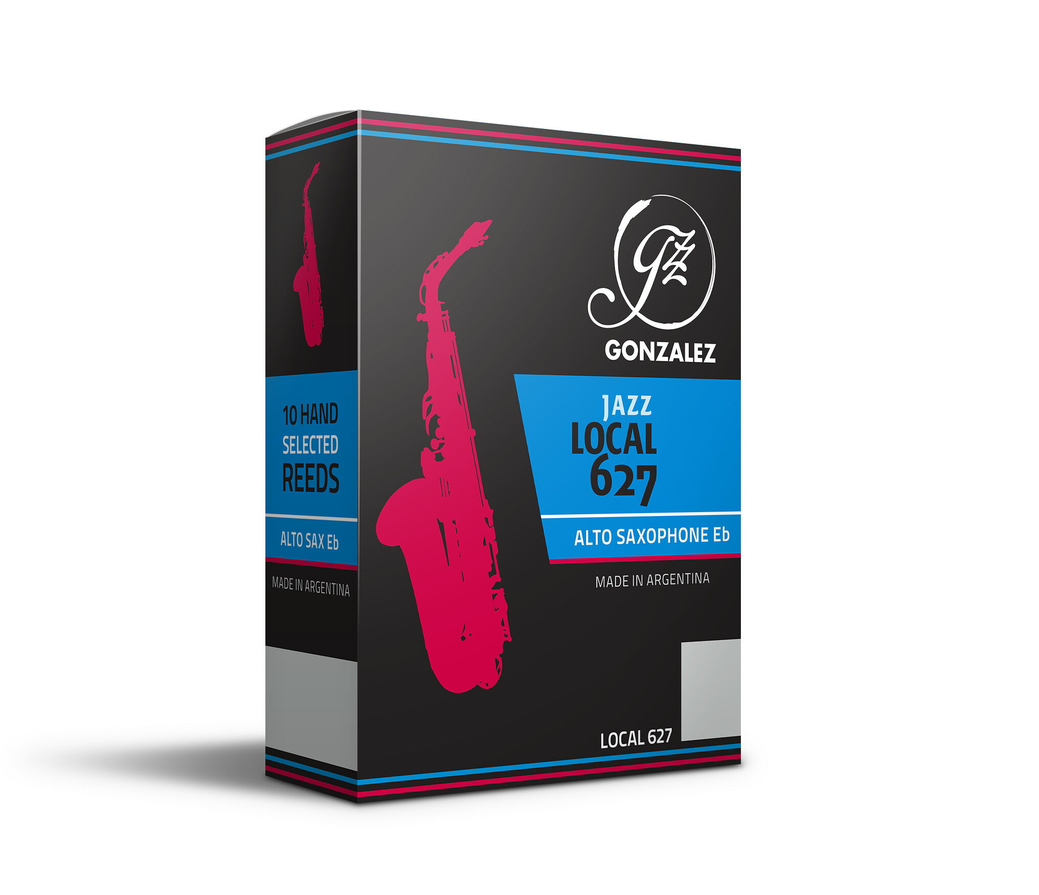 【サックスリード ジャズモデル ( 6種 / 1箱10枚入 ) 】 アルトサックス リード ゴンザレスリード サックスリード アルト サックス 部品 セルロース ジャズ JAZZ ジャズバンド 吹奏楽 コンサート ビッグバンド ジャムセッション ブルージー スモーキー レッスン 安定 ライブ
