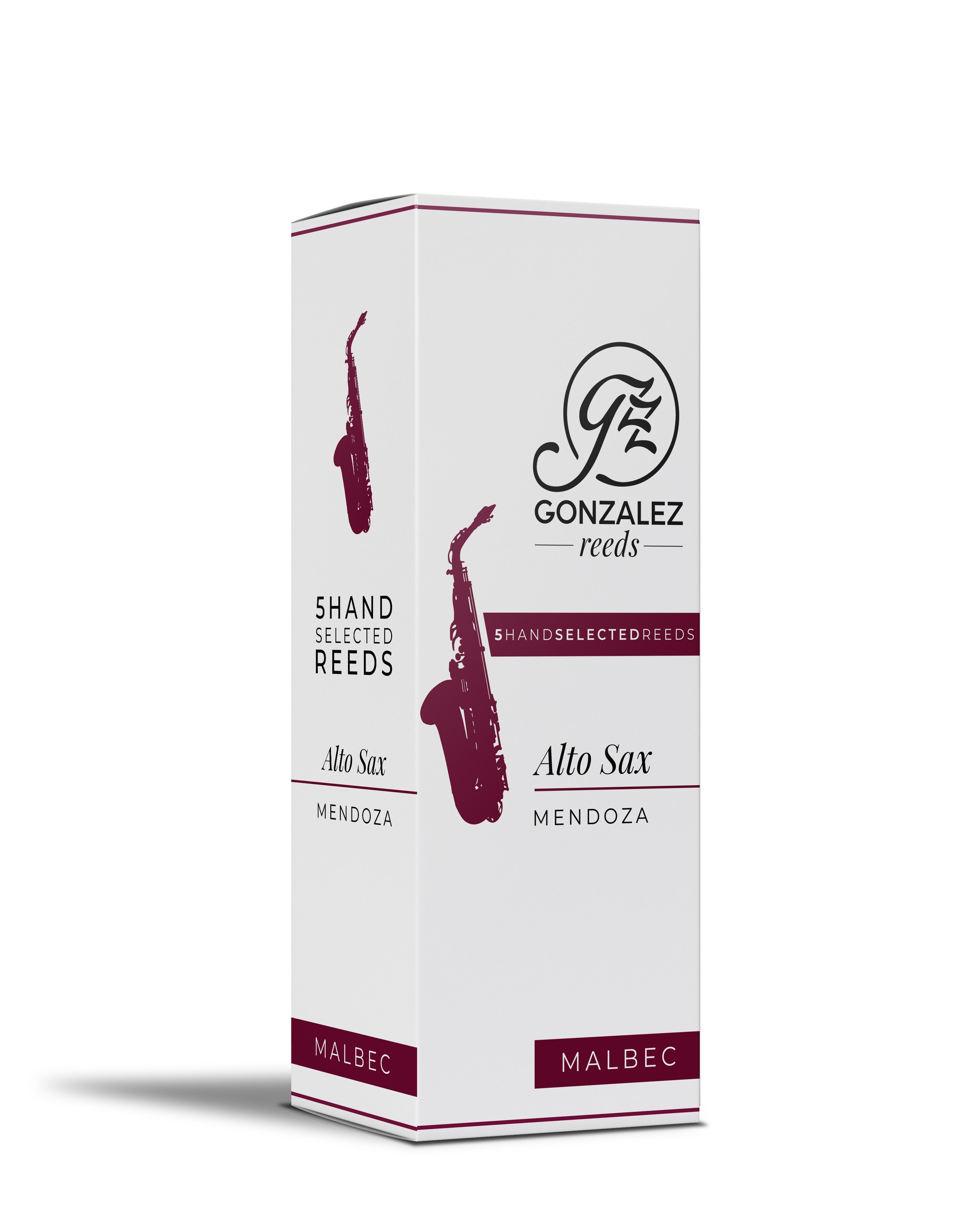 【深みのある響き、サックスリード ( 6種 / 1箱5枚入 ) 】 アルトサックス リード ゴンザレス マウスピース サックス 部品 マルベック セルロース リード ジャズ JAZZ ジャズバンド 吹奏楽 コンサート ビッグバンド ブルージー スモーキー ケーン レッスン 高音域 温かみ