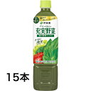 伊藤園 充実野菜 緑の野菜ミックス 740gペット 15本 1ケース 送料無料（一部地域除く）