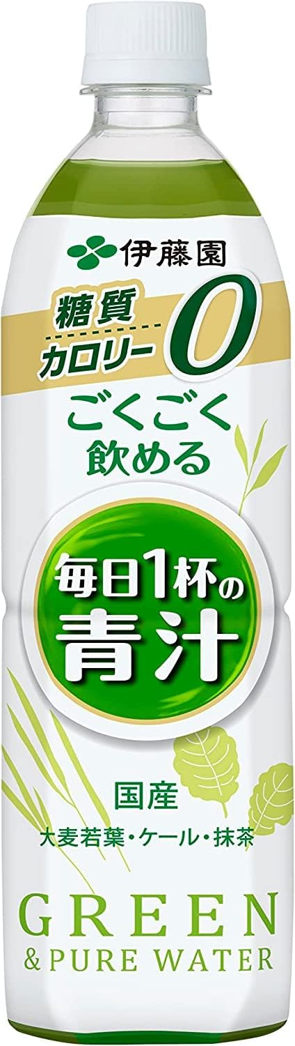 ごくごく飲める毎日一杯の青汁 900ml×1ケース 12本 伊藤園【当社指定地域送料無料】2個口