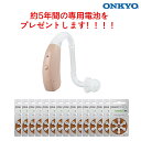 【無料ギフト梱包】ONKYO 耳掛け補聴器OHS-EH21 軽度難聴〜中等度難聴まで対応 【 電池15パックプレゼント】〜小型 軽量 ハウリング抑制 両耳兼用 ...