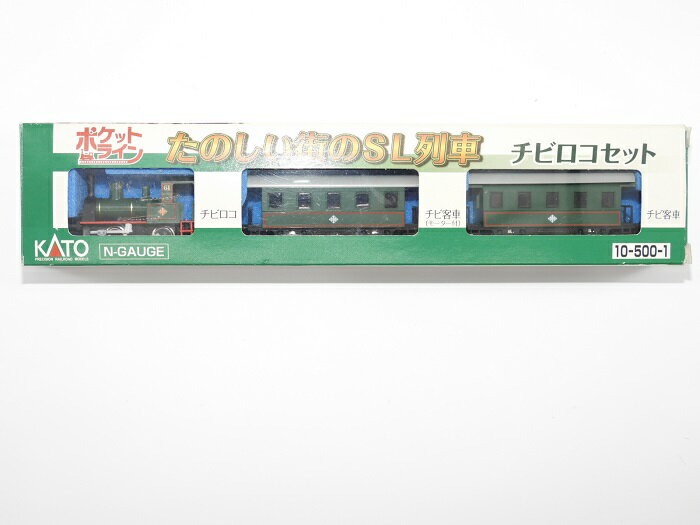 KATO Nゲージ チビロコセット たのしい街のSL列車 10-500-1 　 良品中古です。のサムネイル