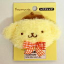 ポムポムプリン ヘアクリップ サンリオ フェイスヘアクリップ HELLO KITTY POCHACCO CINNAMOROLL KUROMI POMPOMPUR...