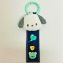 ポチャッコ タグキー デニム サンリオ キーホルダー キーリング sanrio HELLO KITTY POCHACCO CINNAMOROLL KUROMI ...