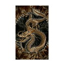 風水 ポスター 龍 ドラゴン 竜 絵 玄関 絵 龍の飾り 壁 風水グッズ 金竜 金龍 壁掛け 開運祈願 金運祈願 風水龍 アイテム 龍神 開運 金運 財産運 出世運 恋愛運 幸福 成功 プレゼント 贈り物 開運厄除 祈願成就 金運上昇 バレンタイン