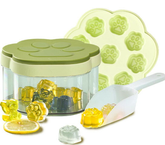 製氷皿 製氷器 氷入れる容器 製氷ケースア 2つの層 シリコン製氷機 イスキューブ 氷トレー ふた付き ソフト取り出しやすい 冷凍保存 耐久性 家庭用