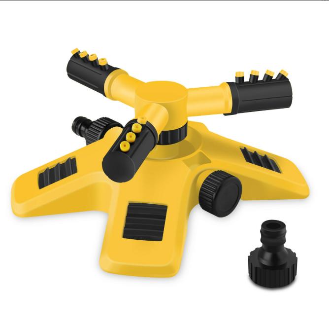 スプリンクラー 自動散水器 回転式スプリンクラー 自動水やり 360度回転 灌漑 ガーデン 散水用具 庭園 園芸 花壇 農業