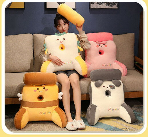 背もたれ クッション アニマルクッション ふわふわ 大きめ ぬいぐるみ 椅子 ソファー クッション 大きい オシャレ 可愛い 背もたれクッション 可愛い 子供 ベビー 大人 車 出産祝い お誕生日 クリスマス プレゼント ギフト 送料無料