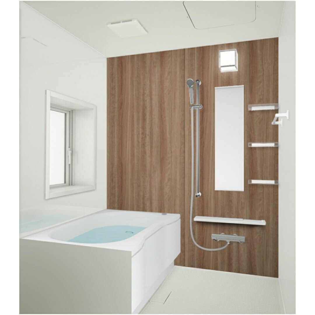 ハウステック LL1216サイズ 窓開口対応 全面張り システムバスルーム 集合住宅用ユニットバスルーム 現..