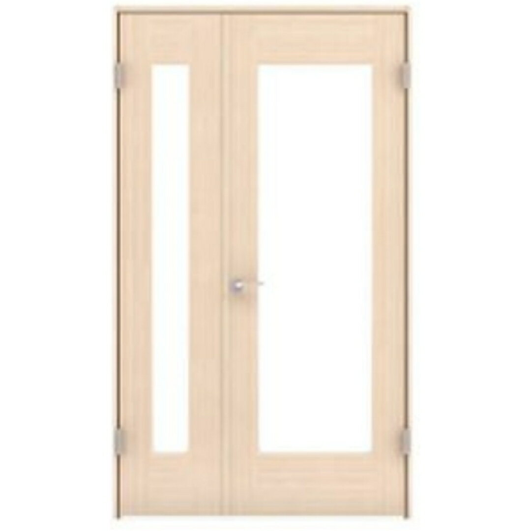 乐天商城 - 親子ドア 室内ドア DIY リフォーム 片開きドア 建具 固定枠・ケーシング枠 扉 フラットタイプ レバーハンドル 丁番 調整ラッチ 戸当り 兼用戸当り マグネットドアストッパー別売り ドア 内装建材 送料無料 カタログP77 ナスラック F3 SDシリーズ