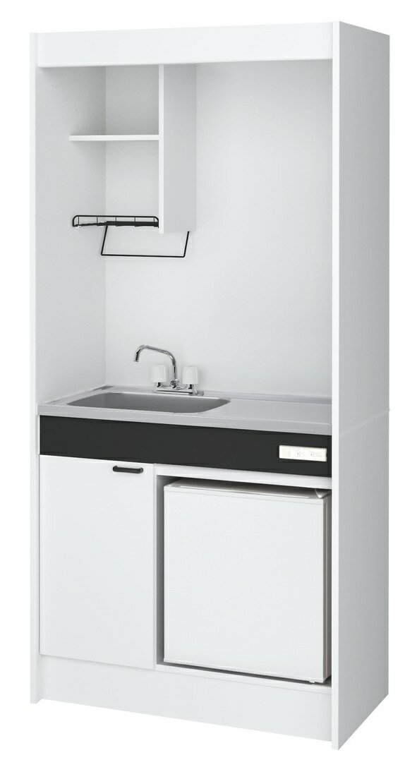 Aハウステック ミニキッチン KM 1050サイズ コンロ無