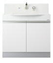 A開き扉900mm 壁だし水栓セット 扉A PV-C900CTーW