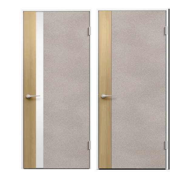 室内ドア 建具 高さ2050 DIY リフォーム 片開きドア 枠セット 固定枠・ケーシング枠　スタイリッシュ ..