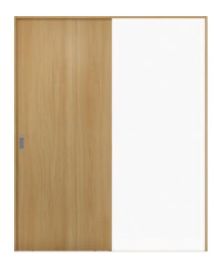 室内ドア 引戸　ドア本体+枠セット DIY リフォーム 片引きドア 建具 固定枠かケーシング枠選択可 イン..