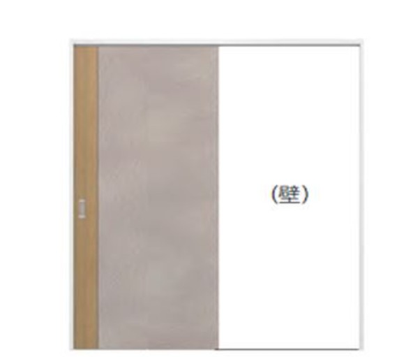 上吊引戸 DXシリーズ 片引き H2050 W1190～1816 室内ドア DIY リフォーム 固定枠・ケーシング枠 建具 ..