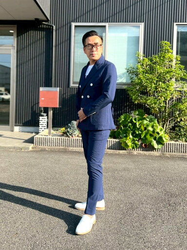 【春夏ダブルジャケットシアサッカーセットアップネイビー】 メンズ 春 夏 カジュアルスーツ サマースーツ ストレッチ 涼しい 軽い ビジネス サマージャケット パンツ クールビズ S M L 【春夏ダブルジャケットシアサッカーセットアップネイビー】 メンズ 春 夏 カジュアルスーツ サマースーツ ストレッチ 涼しい 軽い ビジネス サマージャケット パンツ クールビズ S M L