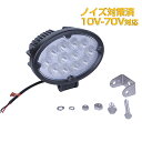 Creeチップ LED作業灯 36W 12v-24v ラジオ・無線の併用OK トラクター 除雪機【NLAセレクト】
