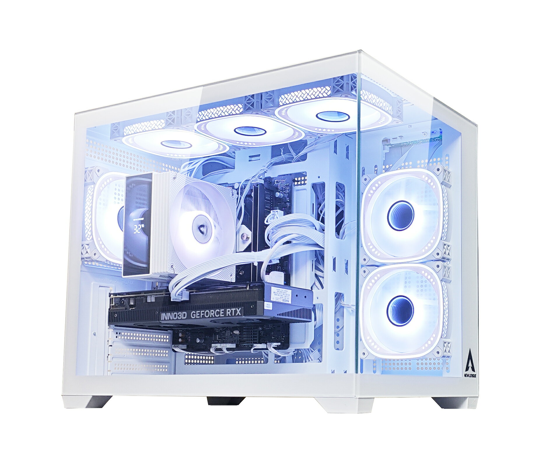 *楽天限定特典* ゲーミング パソコン Core i5 14400F / RTX5060 / メモリ16GB / NVMe SSD 1TB / Windows11Pro / Office ミドルタワー デスクトップ パソコン