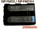 NP-FM50 NP-FM55H 互換バッテリー [ 純正充電器で充電可能 残量表示可能 純正品と同じよう使用可能 ] SONY ソニー DSLR-A100W /α100 / HDR-HC1 / HDR-UX1 / HDR-SR1 / DCR-HC88 1