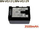 BN-VG129 BN-VG121 BN-VG119 BN-VG138 互換バッテリー [ 純正充電器で充電可能 残量表示可能 純正品と同じよう使用可能 ] Jvc Victor ビクター GZ-E225 / GZ-E220 / GZ-G5 / GZ-EX270 / GZ-EX250 / GZ-E280 / GZ-E320 / GZ-E325 / GZ-E345