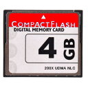 東芝製チップ 採用オリジナルブランド Compact Flash CFカード コンパクトフラッシュ 4GB 200X 200倍速 UDMA対応 1