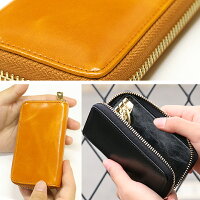 【名入れ可能送料無料】オイルレザースマートキーケース本革オリジナルキーポーチキーリング鍵入れ鍵ケースカード収納大容量メンズレディース彼氏彼女ペアギフト可愛いおしゃれシンプル誕生日プレゼントバレンタイン
