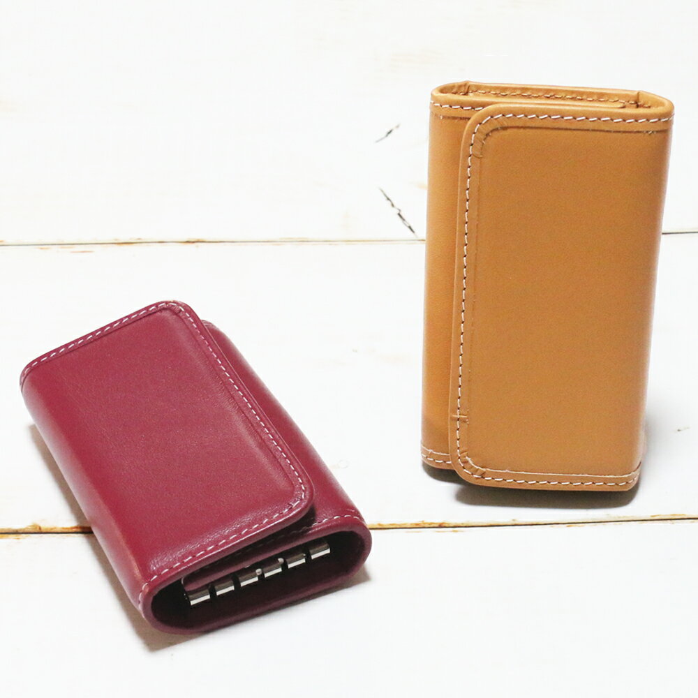 【名入れ可能 送料無料】 キーケース 小銭入れ 付き 三つ折り カード入れ オリジナル カード収納 牛 革 レザー 車 メンズ レディース 男性 女性 彼氏 彼女 ギフト 名前入り シンプル おしゃれ かわいい 誕生日 記念日 プレゼント 5000円 バレンタイン格安通販　バレンタイン　人気　ランキング