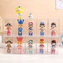 ☆8個セット☆ 積み上げ可能 小型コレクションケース 卓上 連結 スタンド フィギュア用ディスプレイ 棚 スタッキング