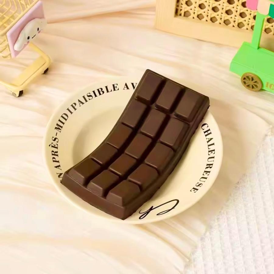 ☆リアルな見た目☆ スクイーズ チョコレート風 食べ物 低反発 チョコ風 おもちゃ 食品サンプル ストレス解消 nmoat-10000416 Nモート楽天市場店 サンプル画像2